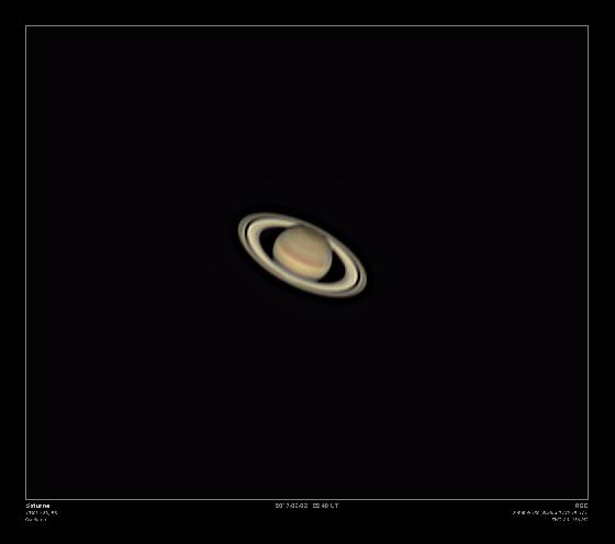 Saturne du 02/07/2017, à la Barlow x2