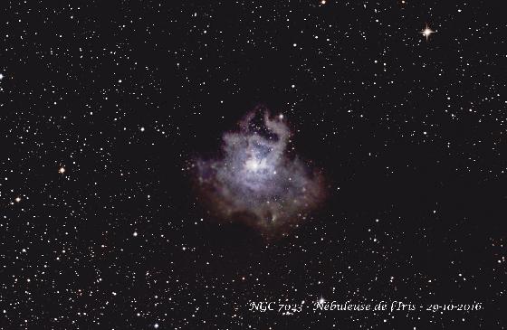 NGC 7023 - Nébuleuse de l'Iris 2