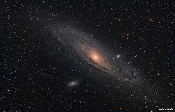 La galaxie d’andromède 