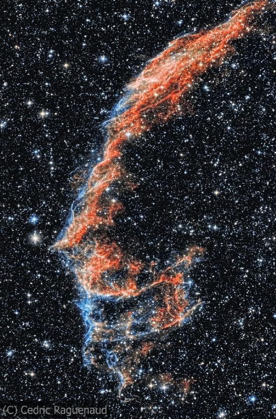Veil nebula in Cygnus