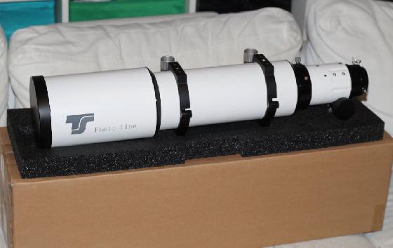 Lunette TS-Optics PHOTOLINE 115-mm-f/6,95-Triplet-Apo 