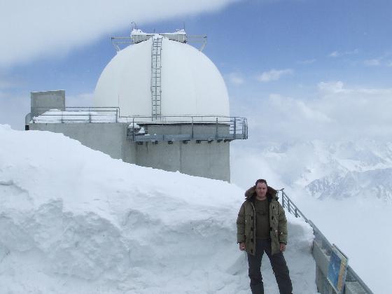 Cyriaque au Pic du Midi