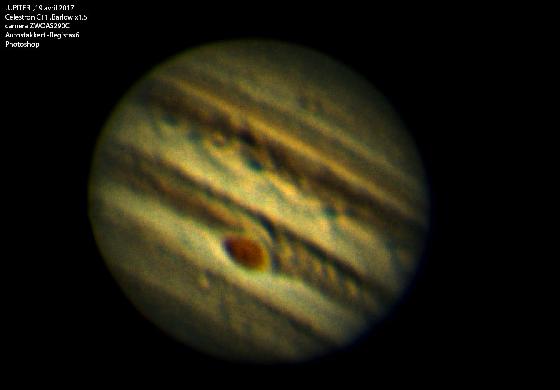 premiere photo de jupiter