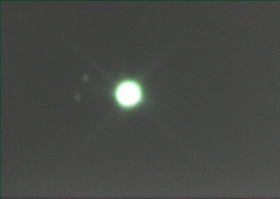 Uranus et quatre satellites 29 octobre 2017 23h41 TU