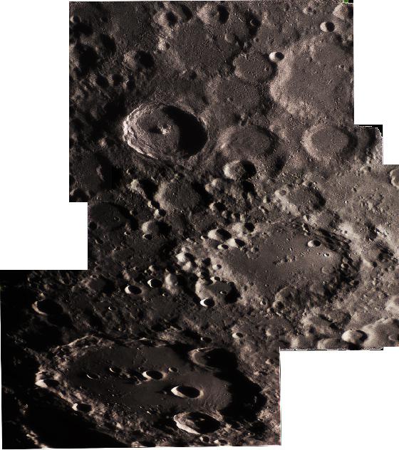 Mosaique lunaire du 24 fevrier 2018