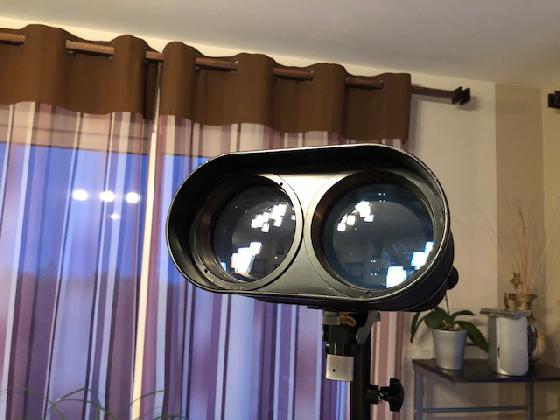 Vends jumelles 100mm