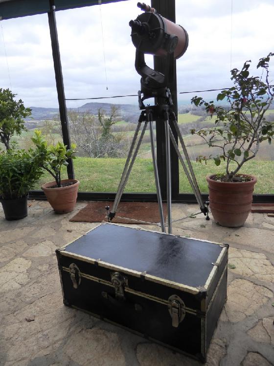 Télescope Célestron 8 orange