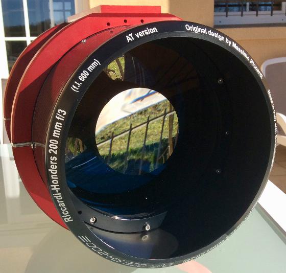 Astrographe Officina Veloce Stellare RH 200 at F3