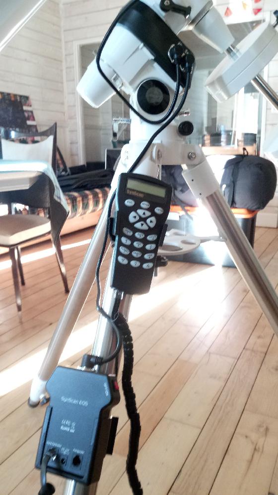 Newton Perl 200/1000 sur EQ5 GoTo