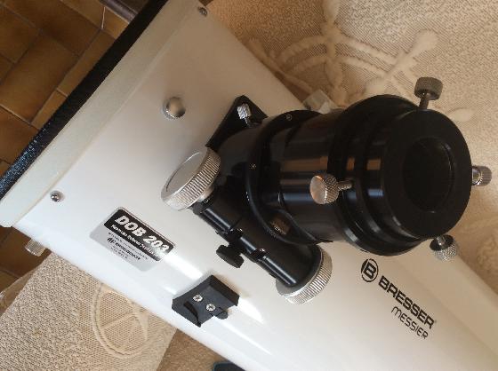 Vends Miroir 200/1200, barillet, PO Hexafoc 2,5\", araignée et secondaire