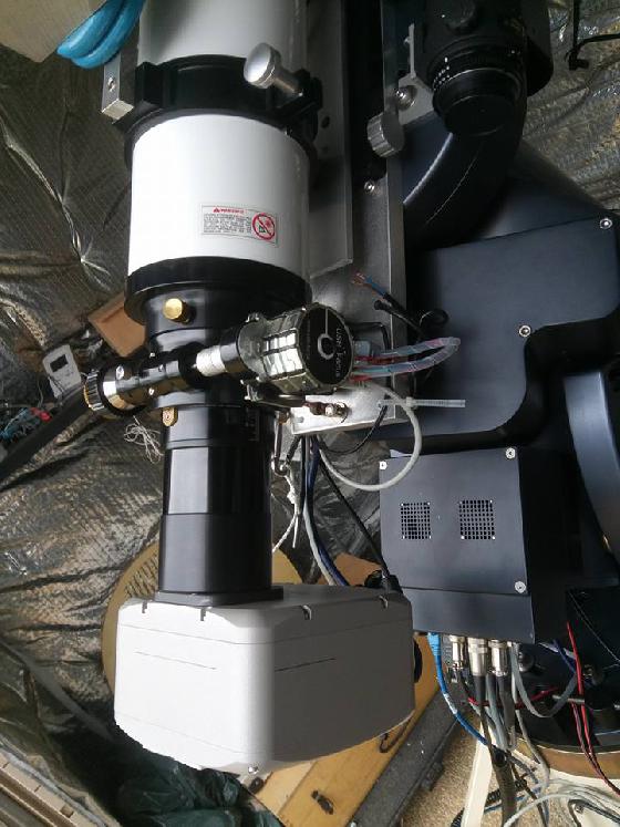 APO 127 tunée pour l'astrophoto