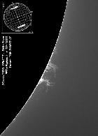 Protub&eacute;rance le, 30 ao&ucirc;t  2009 08h12 TU