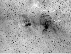 NGC 3603 négatif
