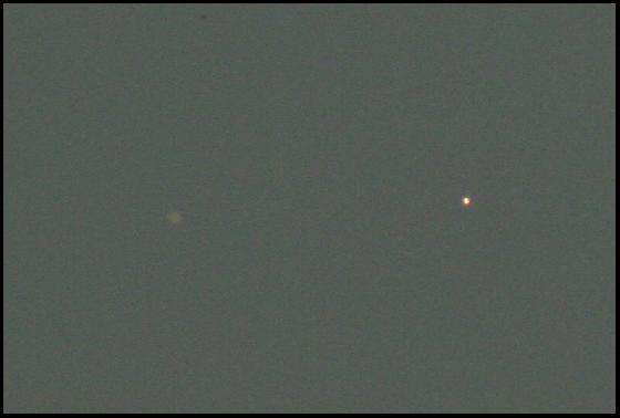 Rapprochement Vénus Jupiter du 27/8/2016