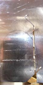 Strock 250 découpe du support secondaire