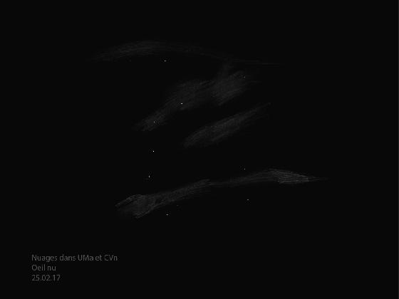 Nuages Grande ourse et chiens de chasse oiel nu 25.02.17