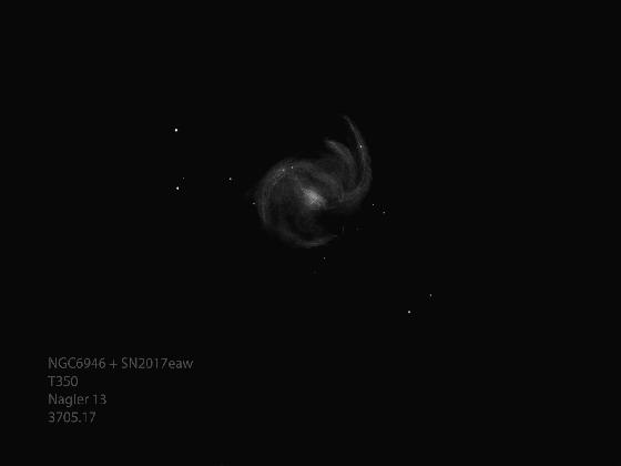 NGC6946 T350 27.05.17