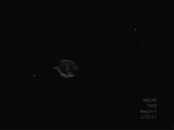 NGC 40 T400 27.05.17