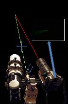 Alignement du laser de pointage tête haute