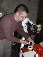 Fiontus en plein travail