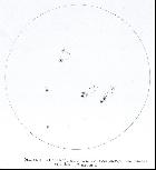 Soleil entier 8 juin - hélioscope de Herschel