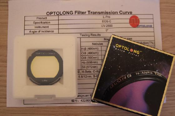 Filtre L-PRO Optolong clip-filter EOS APC_C