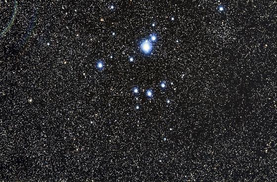 IC 2602 les Pléiades du Sud