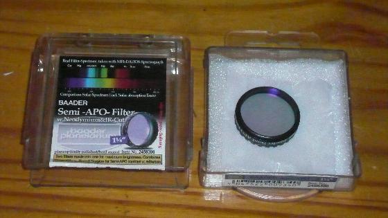 Filtre Baader Semi-Apo 