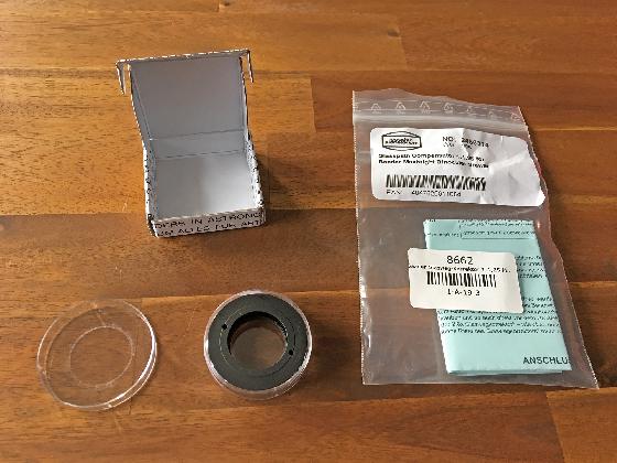 Glasspath 1.25X pour Baader Maxbright état neuf