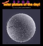 SUN H-ALPHA CORONADO 60MM WITH DMK41 01/07/15.