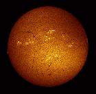 SOLEIL EN H-ALPHA AVEC LUNETTE CORONADO 60MM SOLARMAX II DOUBLE FILTRATION ET DMK41 LE 08/02/16