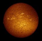 SOLEIL EN H-ALPHA AVEC LUNETTE CORONADO 60MM SOLARMAX II DOUBLE FILTRATION ET DMK41 LE 08/02/16