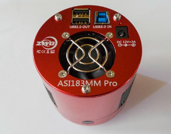 ZWO ASI183MM Pro + accessoires