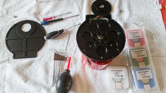 Caméra ZWO 2600MM Pro + tourelle