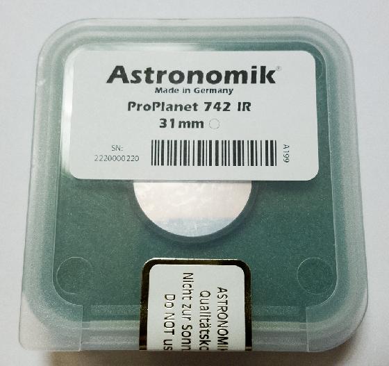 ZWO 183MM Pro + Tourelle ZWO + filtres Astronomik