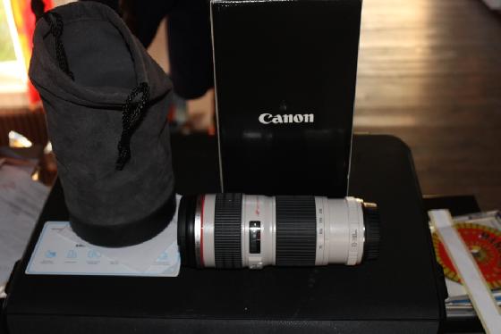 Objectif Canon 70-200 f/4L USM