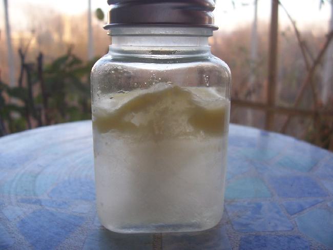 Diapir miniature en bouteille 