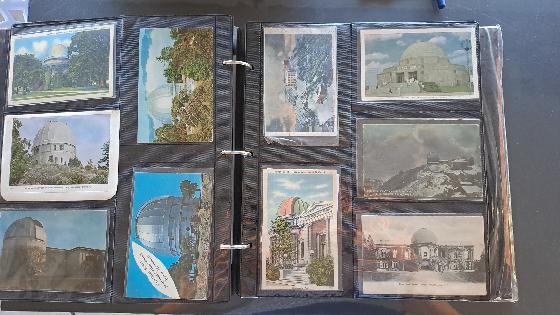 Collection carte postale astronomie, observatoire, environ 820 cartes