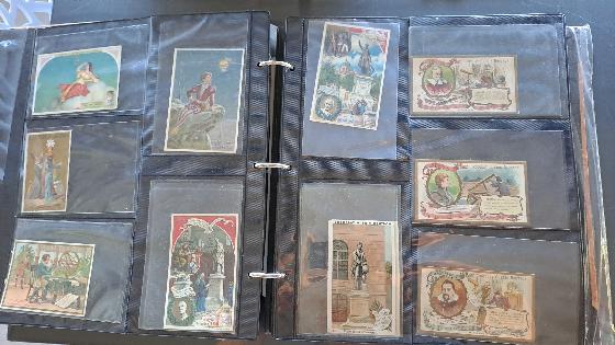 Collection carte postale astronomie, observatoire, environ 820 cartes