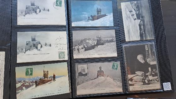 Collection carte postale astronomie, observatoire, environ 820 cartes