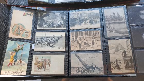 Collection carte postale astronomie, observatoire, environ 820 cartes