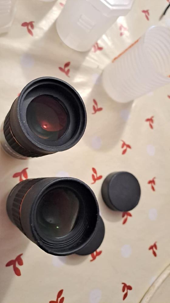 Deux oculaires 21 mm Celestron X-Cel champ 55°