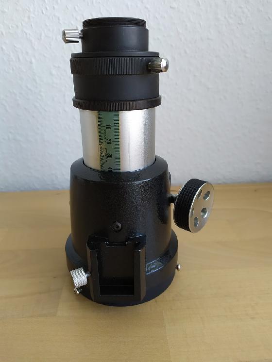 Porte oculaire à crémaillère