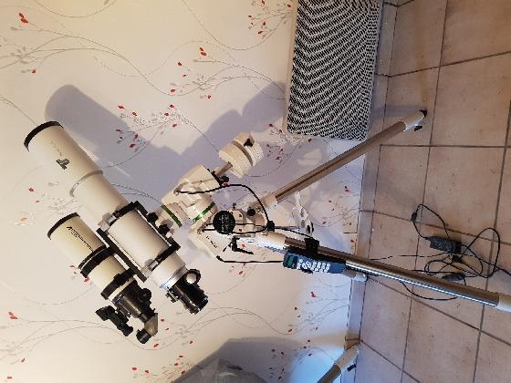 Setup pour la l'astrophotographie