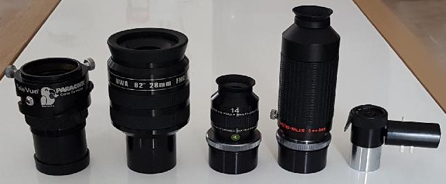 Ma famille d'oculaires