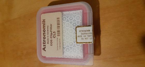 Filtre CLS EOS-Clip Astronomik pour APS-C