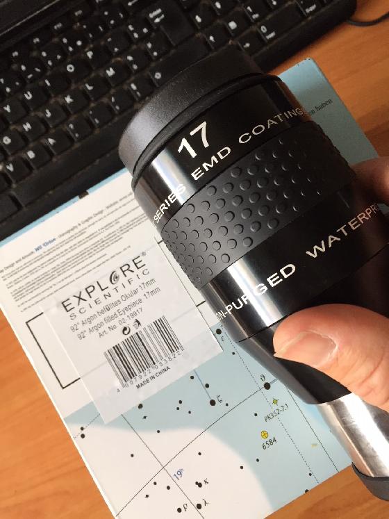 Vends oculaire ES (92°) 17 mm