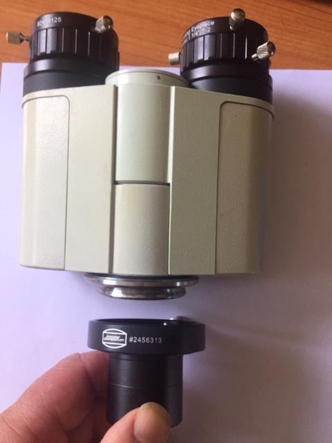 Vends tête bino Carl Zeiss (Prismes 30mm)