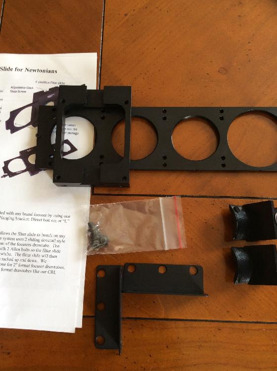 Barrette à filtres 2" Moonlite (4 positions)