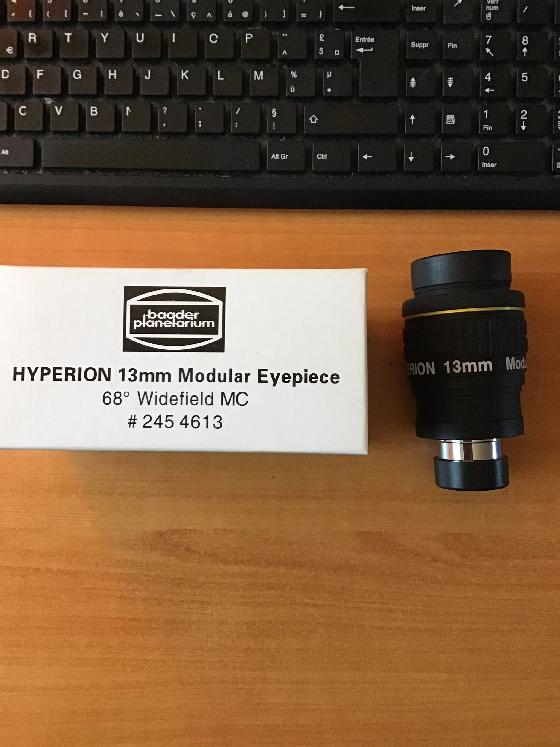 Vends Hypérion Baader 13mm (68°) (ou échange avec un Hypérion 8mm)